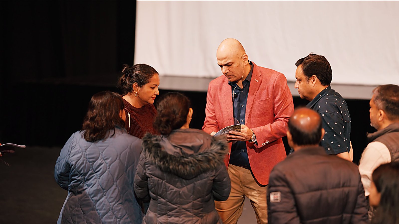 Rohit guiding attendees at the Adelaide Vastu Workshop